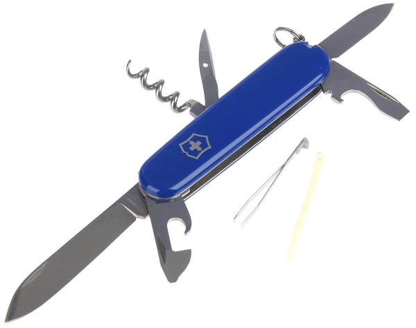 Нож Victorinox Spartan, 91мм, 12 функций (синий)